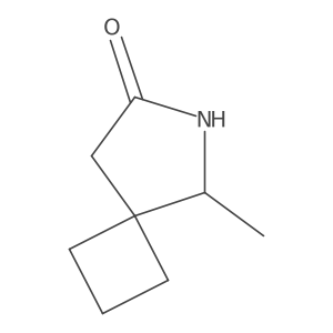5-Methyl-6-azaspiro[3.4]octan-7-one Structure