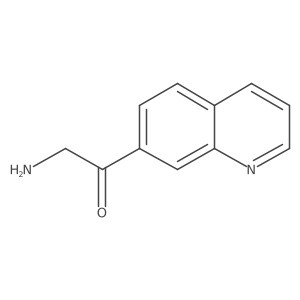 2-Amino-1-(quinolin-7-yl)ethan-1-one Structure