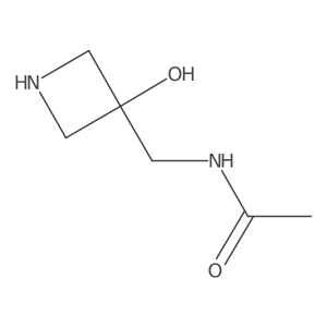 N-[(3-hydroxyazetidin-3-yl)methyl]acetamide Structure