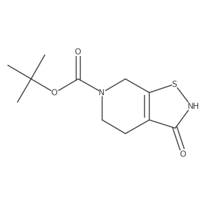tert-butyl 3-hydroxy-4H,5H,6H,7H-[1,2]thiazolo[5,4-c]pyridine-6-carboxylate Structure