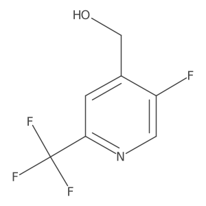 5-Fluoro-2-(trifluoromethyl)pyridine-4-methanol结构式