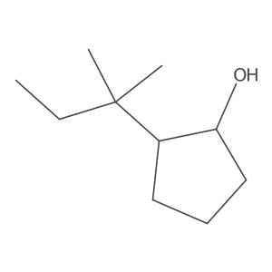 2-(2-Methylbutan-2-yl)cyclopentan-1-ol Structure