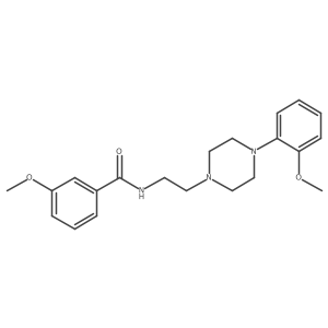 3-methoxy-N-(2-(4-(2-methoxyphenyl)piperazin-1-yl)ethyl)benzamide结构式