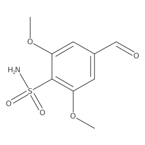 4-Formyl-2,6-dimethoxybenzenesulfonamide Structure