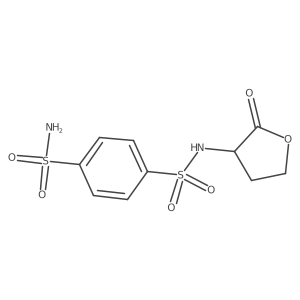 N1-(2-oxooxolan-3-yl)benzene-1,4-disulfonamide Structure