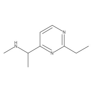 [(1S)-1-(2-ethylpyrimidin-4-yl)ethyl](methyl)amine结构式