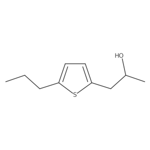 (2R)-1-(5-propylthiophen-2-yl)propan-2-ol结构式