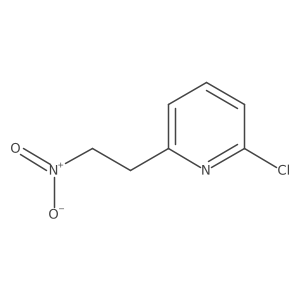 2-Chloro-6-(2-nitroethyl)pyridine结构式
