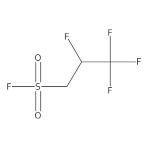2,3,3,3-Tetrafluoropropane-1-sulfonyl fluoride结构式