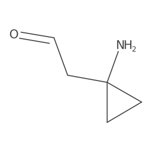 2-(1-Aminocyclopropyl)acetaldehyde结构式