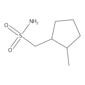 rac-[(1R,2R)-2-methylcyclopentyl]methanesulfonamide Structure