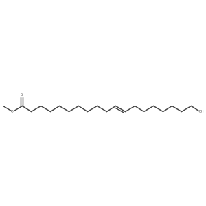 (Z)-Methyl 19-hydroxynonadec-11-enoate结构式