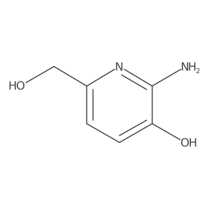 2-Amino-6-(hydroxymethyl)pyridin-3-ol Structure