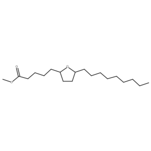 Methyl 5-[(2S,5S)-5-nonyloxolan-2-yl]pentanoate Structure