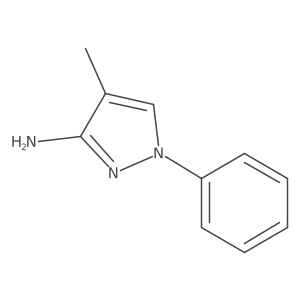4-methyl-1-phenyl-1H-pyrazol-3-amine Structure