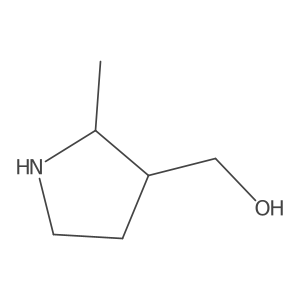 cis-(2-Methyl-pyrrolidin-3-yl)-methanol Structure