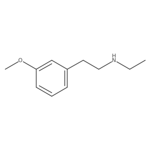 Ethyl[2-(3-methoxyphenyl)ethyl]amine结构式
