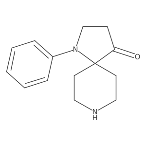 1-Phenyl-1,8-diazaspiro[4,5]decan-4-one Structure
