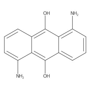 1,5-Diamino-9,10-anthracenediol结构式