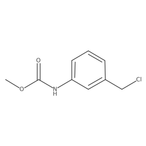 Methyl (3-(chloromethyl)phenyl)carbamate结构式