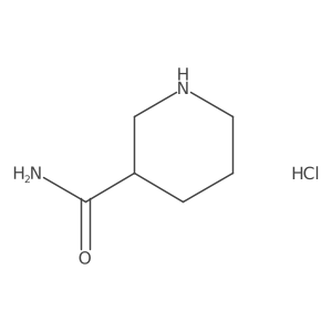 Piperidine-3-carboxamide hydrochloride Structure