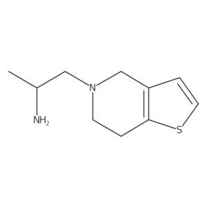 1-(6,7-Dihydrothieno[3,2-c]pyridin-5(4H)-yl)propan-2-amine Structure
