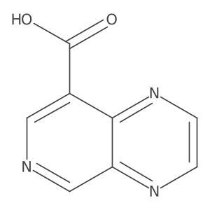 O=C(O)c1cncc2nccnc12结构式