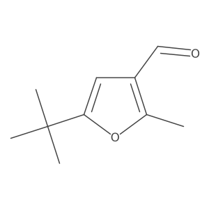 5-Tert-butyl-2-methylfuran-3-carbaldehyde Structure