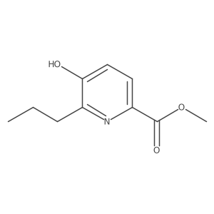 Methyl 5-hydroxy-6-propylpicolinate结构式