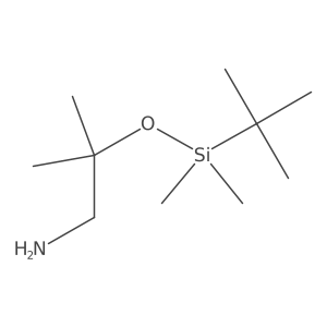 2-[Tert-butyl(dimethyl)silyl]oxy-2-methylpropan-1-amine Structure