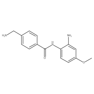 4-(aminomethyl)-N-(2-amino-4-methoxyphenyl)benzamide Structure
