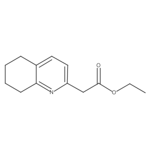 Ethyl 2-(5,6,7,8-tetrahydroquinolin-2-yl)acetate Structure