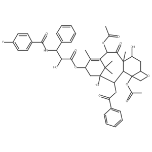 4-Fluoropaclitaxel Structure