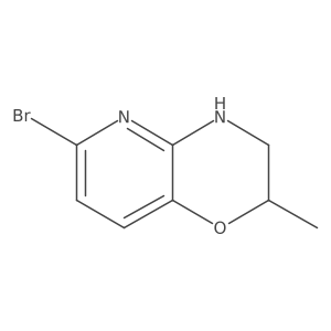 6-Bromo-2-methyl-3,4-dihydro-2H-pyrido[3,2-b][1,4]oxazine Structure