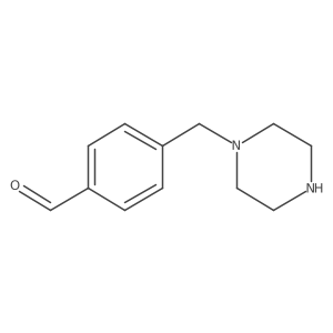 4-(Piperazin-1-ylmethyl)benzaldehyde结构式
