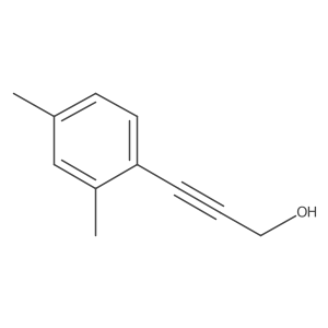3-(2,4-Dimethylphenyl)prop-2-yn-1-ol结构式