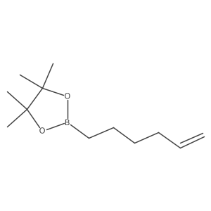 2-(Hex-5-en-1-yl)-4,4,5,5-tetramethyl-1,3,2-dioxaborolane Structure