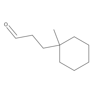3-(1-Methylcyclohexyl)propanal结构式