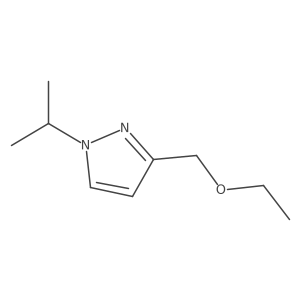 3-(ethoxymethyl)-1-isopropyl-1H-pyrazole Structure