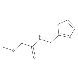 2-(Methoxyacetylamino)methylthiazole结构式