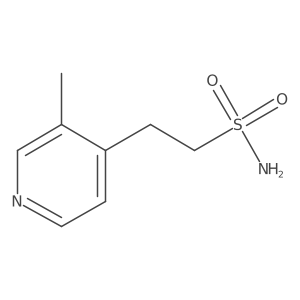 2-(3-Methylpyridin-4-yl)ethane-1-sulfonamide Structure