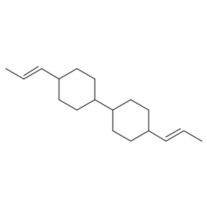 (trans,trans)-4,4a(2)-Di-(1E)-1-propen-1-yl-1,1a(2)-bicyclohexyl结构式