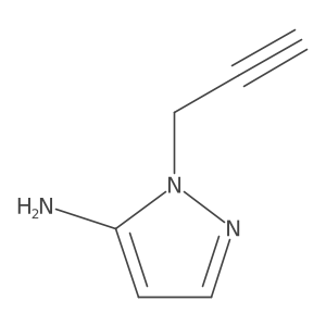 1-(prop-2-yn-1-yl)-1H-pyrazol-5-amine Structure