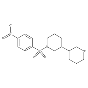 1-(4-Nitrobenzenesulfonyl)-3,3'-bipiperidine Structure
