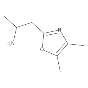(2S)-1-(dimethyl-1,3-oxazol-2-yl)propan-2-amine Structure