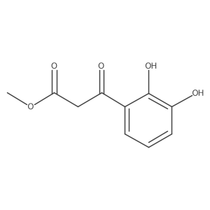 Methyl 3-(2,3-dihydroxyphenyl)-3-oxopropanoate Structure