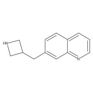 7-[(Azetidin-3-yl)methyl]quinoline Structure