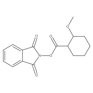 1,3-dioxo-2,3-dihydro-1H-isoindol-2-yl 2-methoxycyclohexane-1-carboxylate结构式