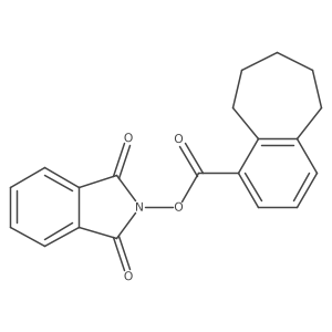 1,3-dioxo-2,3-dihydro-1H-isoindol-2-yl 6,7,8,9-tetrahydro-5H-benzo[7]annulene-1-carboxylate Structure