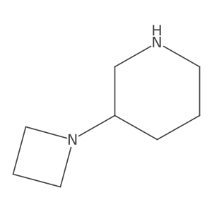 (S)-3-(Azetidin-1-yl)piperidine Structure